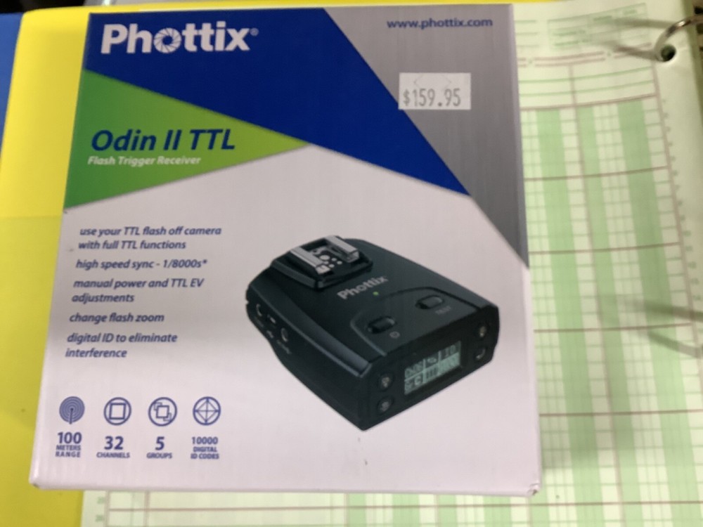 Phottix Odin II TTL Flash Trigger Receiver for Nikon New