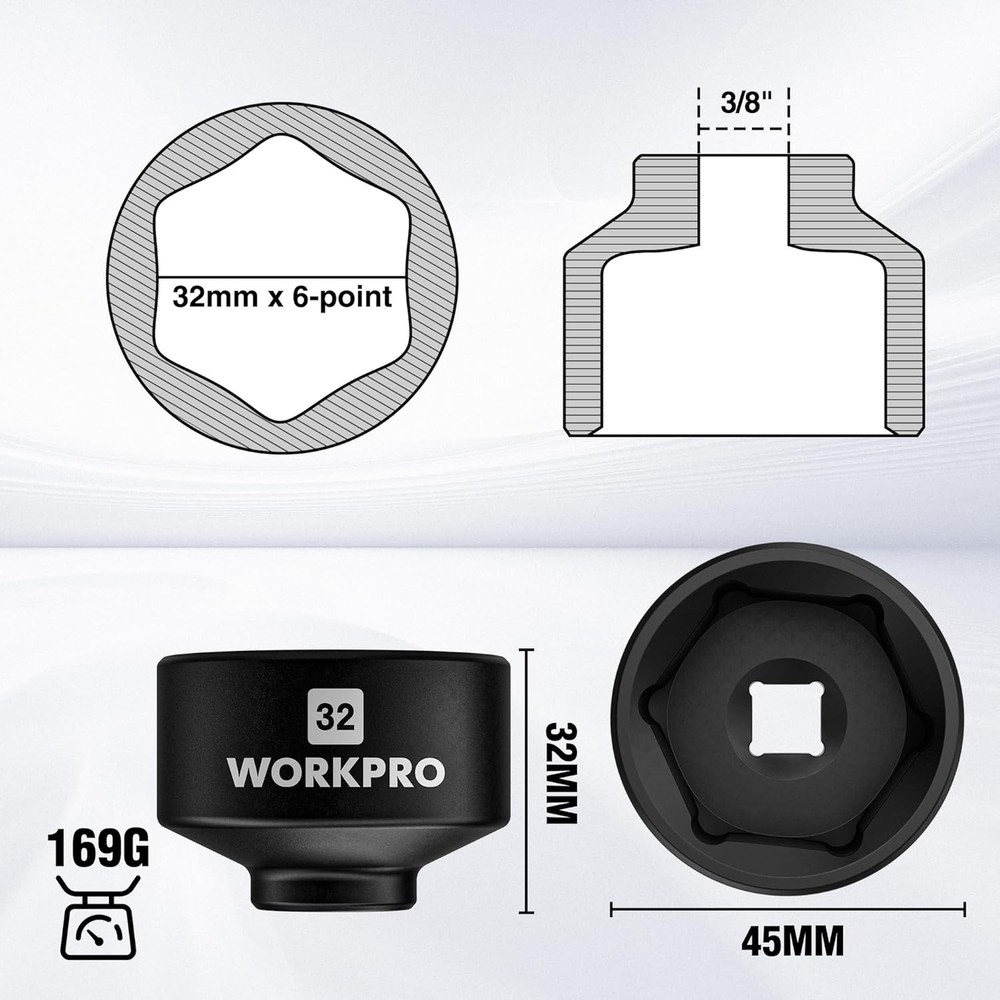 32mm Oil Filter Socket Wrench for Ecotec