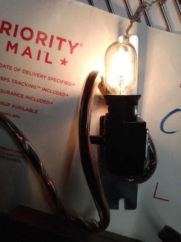 Montgomery Ward Sewing Machine- Light and Wire