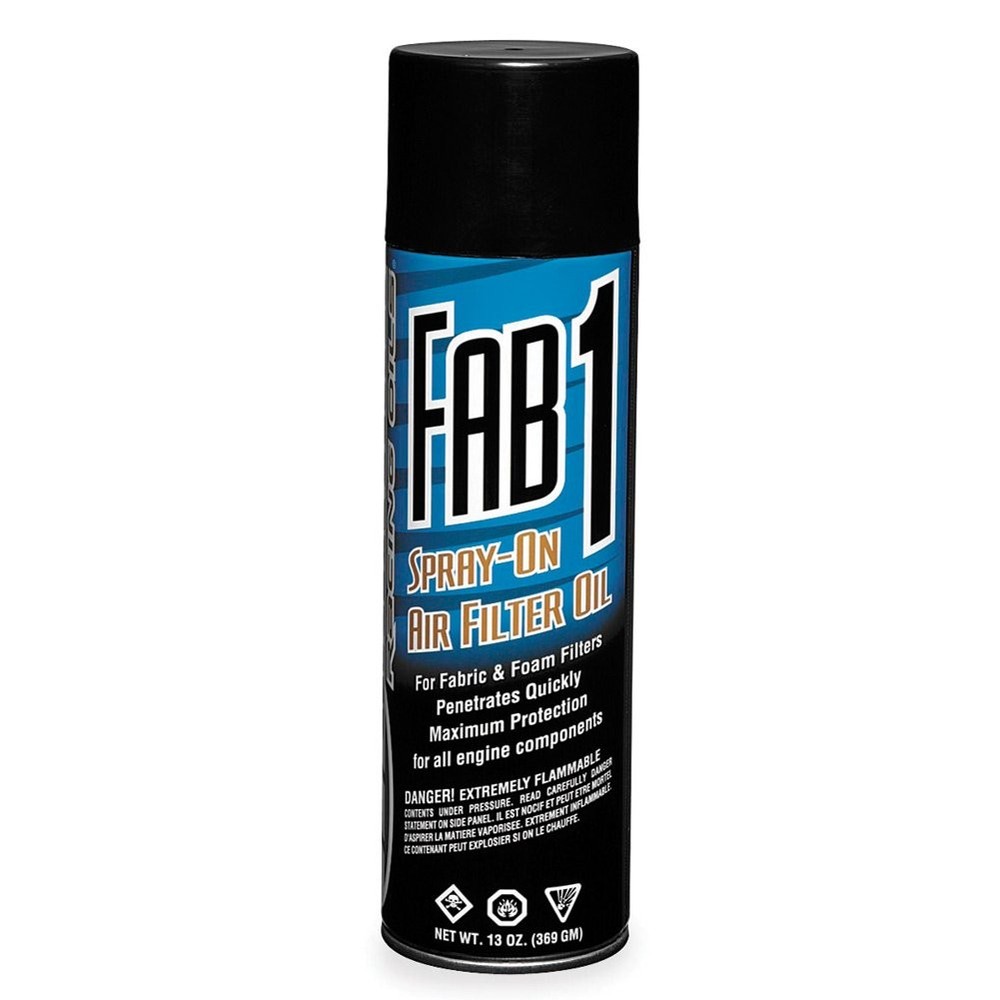 Maxima FAB-1 Fabric & Foam Filter Spray (18.8 Fl oz) 13 Ounces, Black