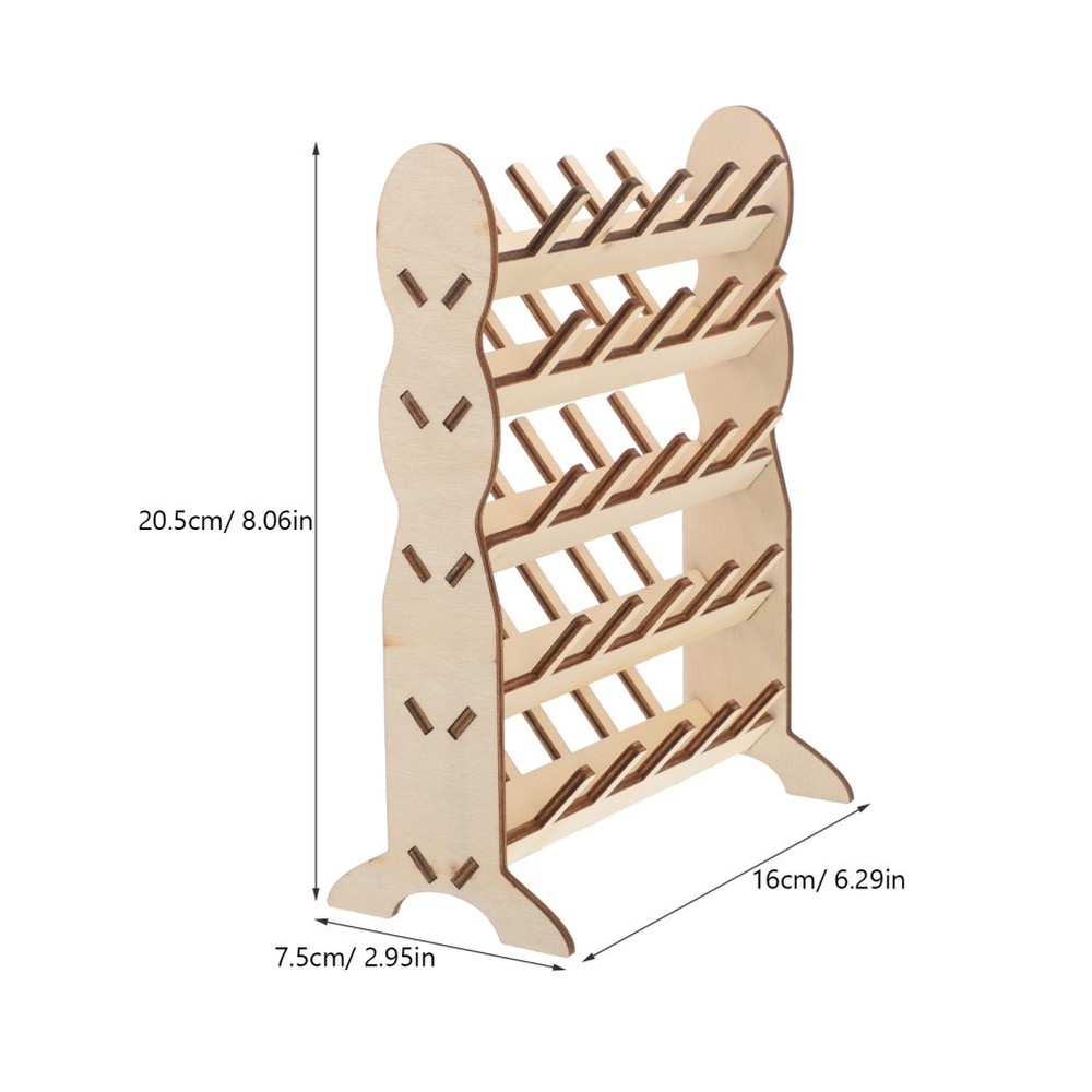 Spool Stand Thread Holders for Easy Hair Braiding Storage Organizer Rack