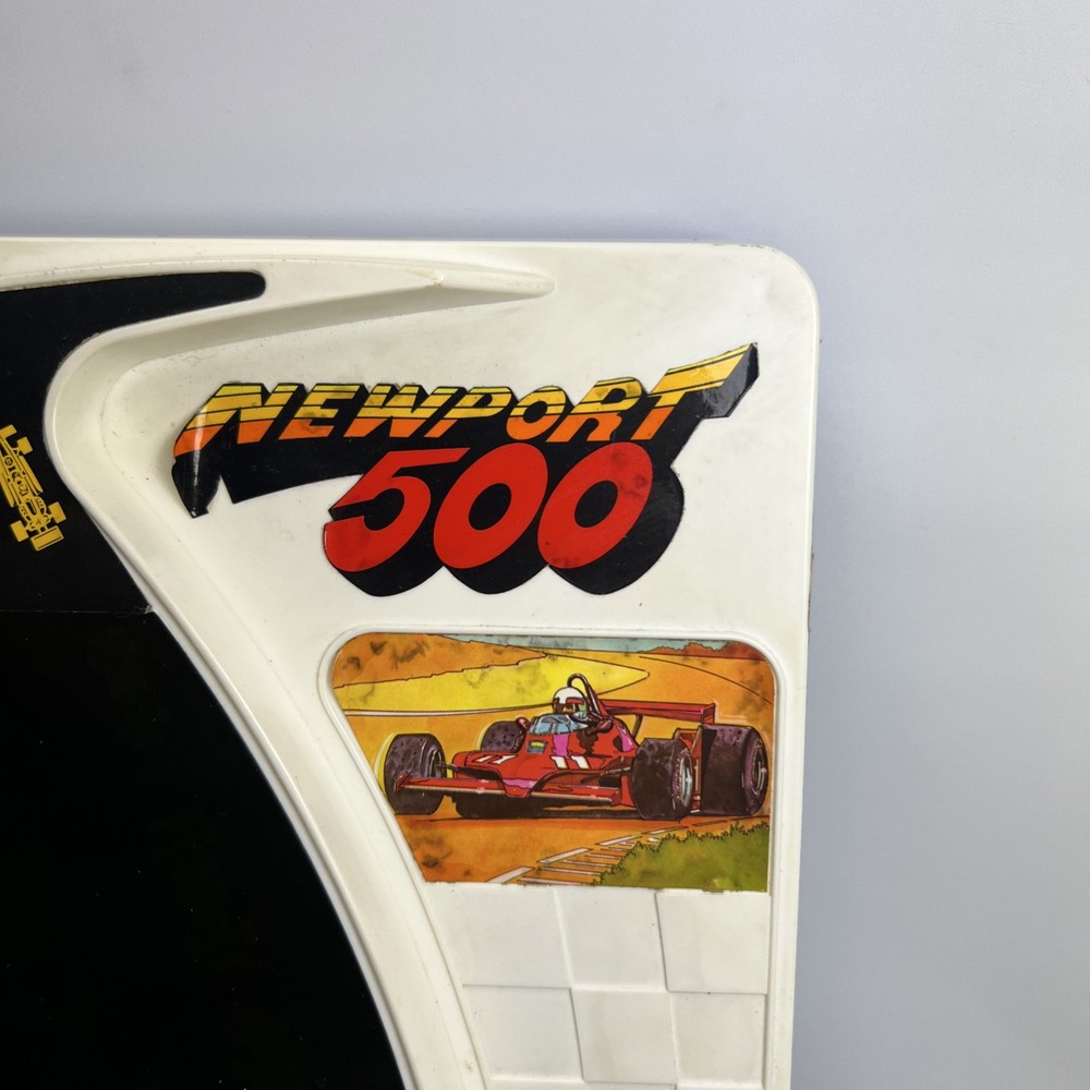 Newport 500 Computerized Grand Prix Racing Game W/box Untested