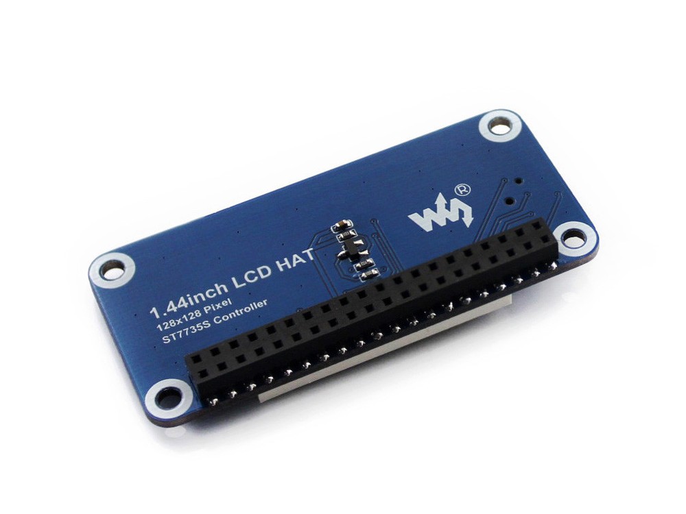 Waveshare 1.44inch LCD Display HAT for Raspberry Pi 128x128 Pixels SPI Interface