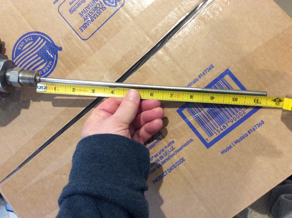 Pyromation Thermocouple with Connection Head Used