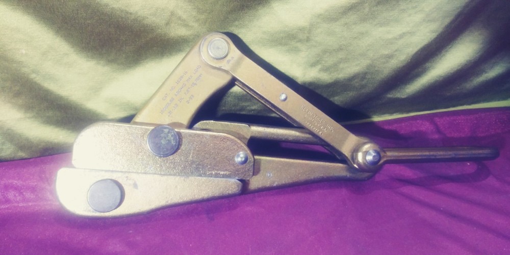 Klein 1628-16 15,000lb Guy Wire Cable Grip Puller