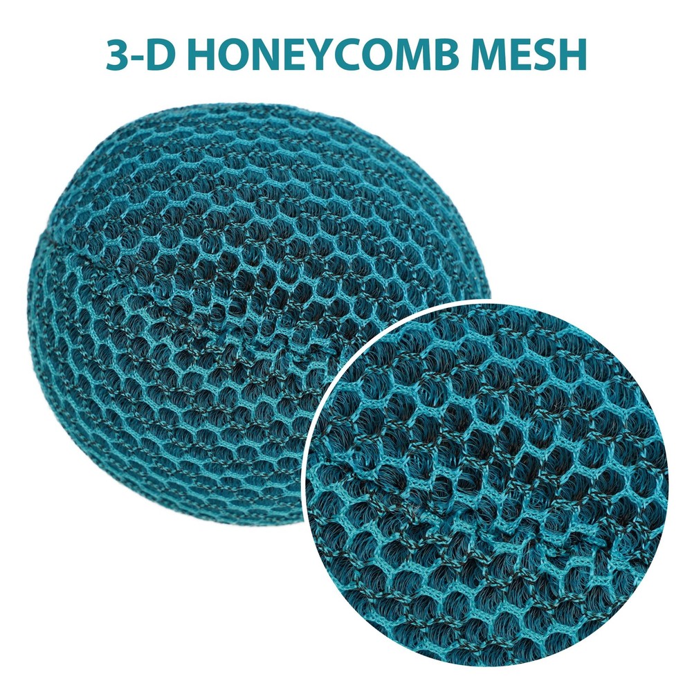 Teal Pool and Spa Scum Sponge 2 Pack, Absorbent Foam Cleaning Tool