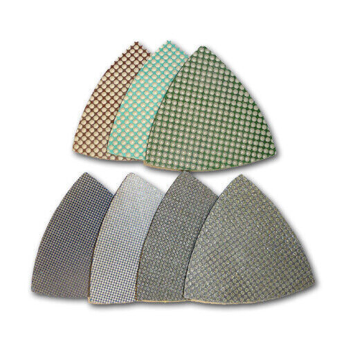 3" Triangle Diamond Polishing Pads
