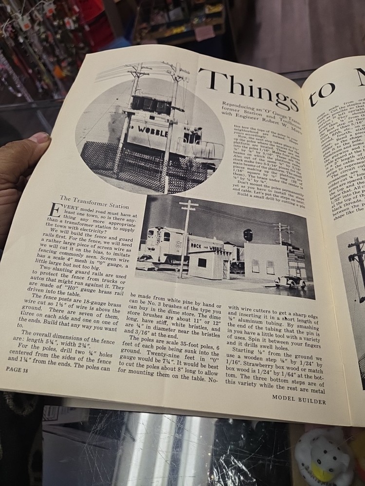The Model Builder December 1938, Vol 2, #12 good condition