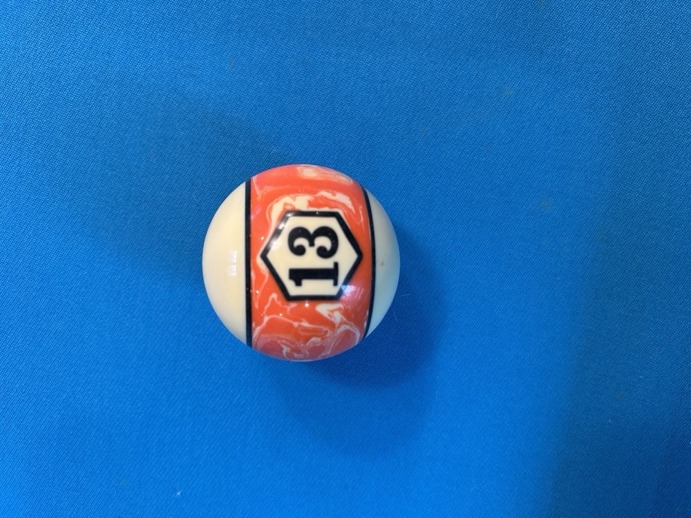 billiard pool balls #13 Thirteen