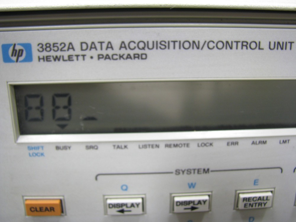 3852A Data Acquisition Control Hewlett Packard