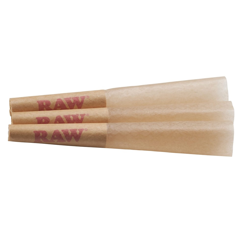 RAW Cones Single Size Dogwalker: 150 Pack - Mini Pre Rolled Cones Shorter Tha...