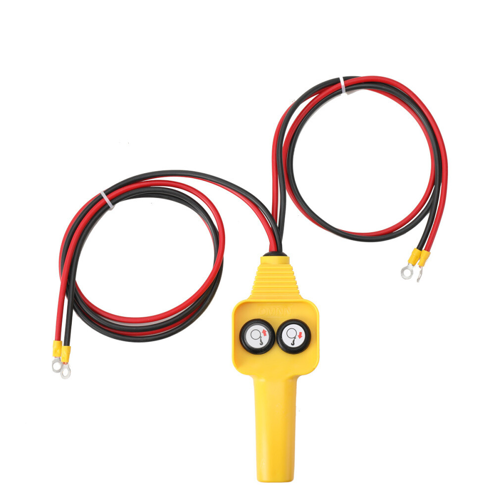 12V/24V Winch Control Handle Plastics Wired Control Rocker Thumb Switch Parts