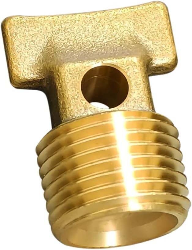 Boat Garboard Drain Plug 1/2" NPT Thread Solid Brass Drain Plugs commonly