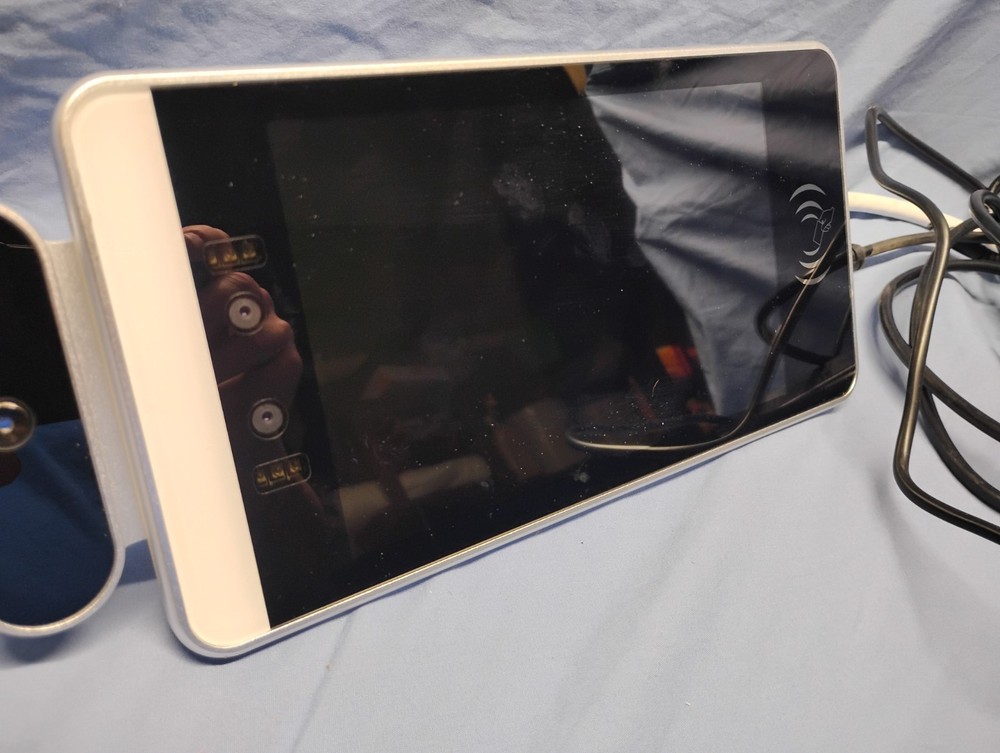 meridian kiosk temperature check screen