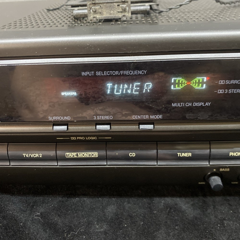 Technics SA-G68 Av Control Stereo Receiver Tested NO REMOTE