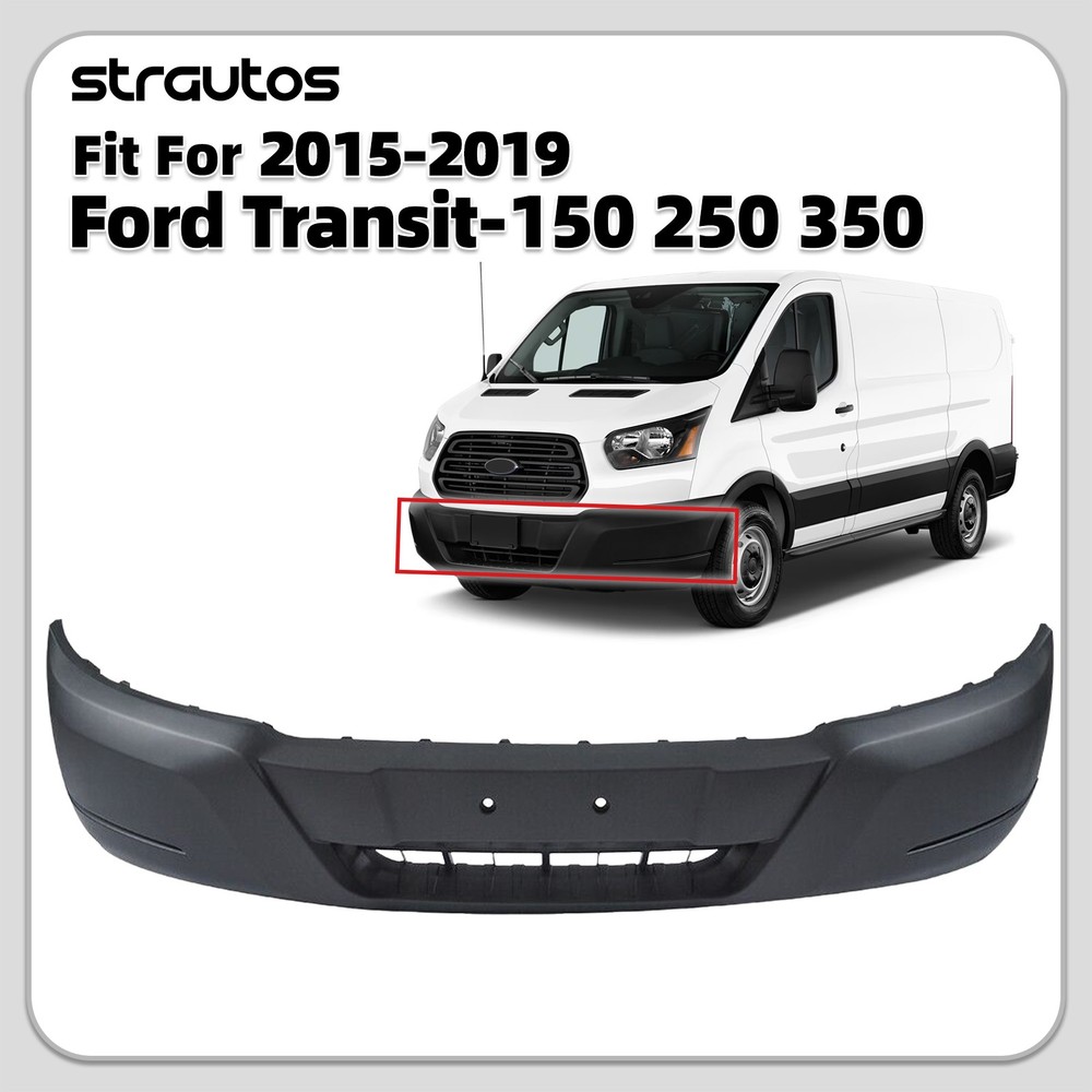 For 2015-2019 2018 2017 Ford Transit-150 250 350 Front Lower Bumper Cover Primed