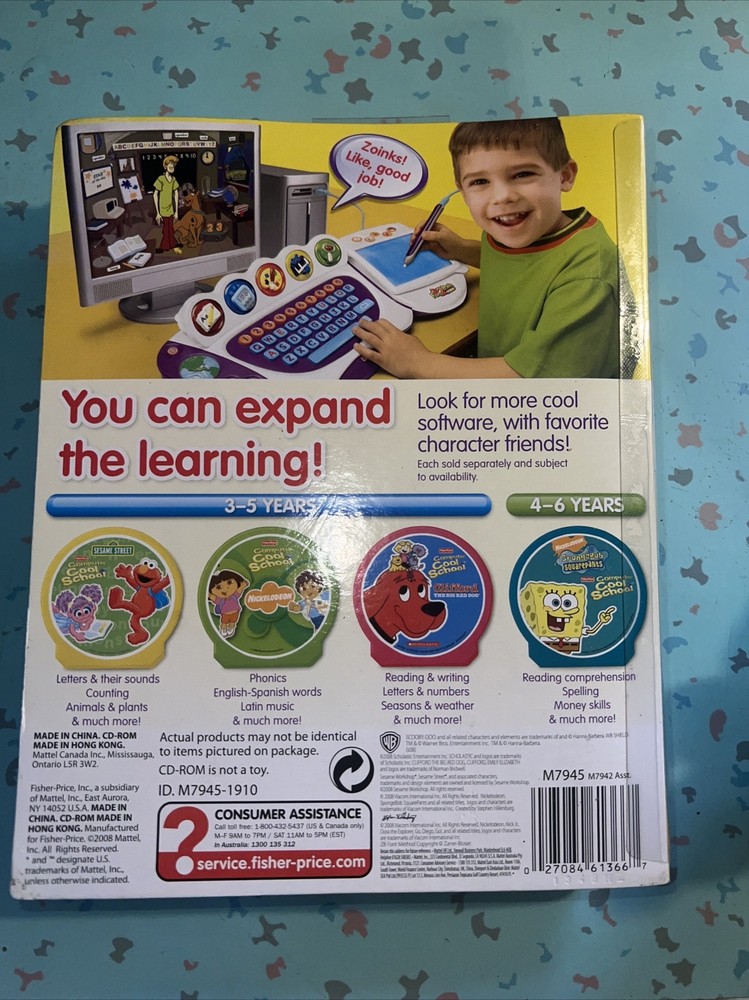 Fisher-Price Computer Cool School SCOOBY-DOO