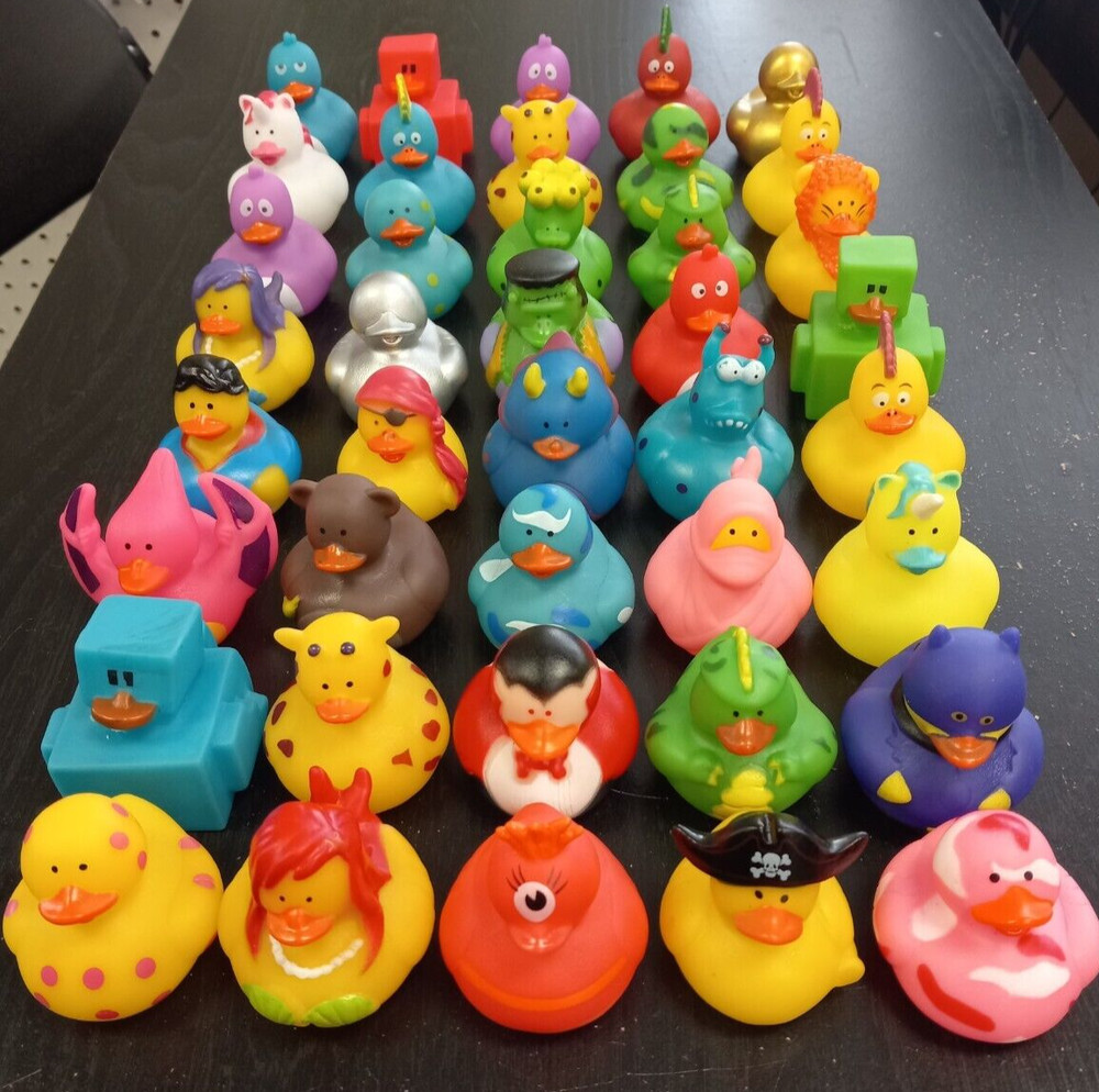 Bulk Assorted Rubber Duckies (50ct.) - New - Unused
