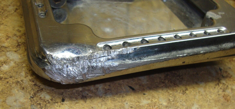 2001 Harley Davidson HD FXDL Dyna Glide Rear Back License Plate Light Tail Frame
