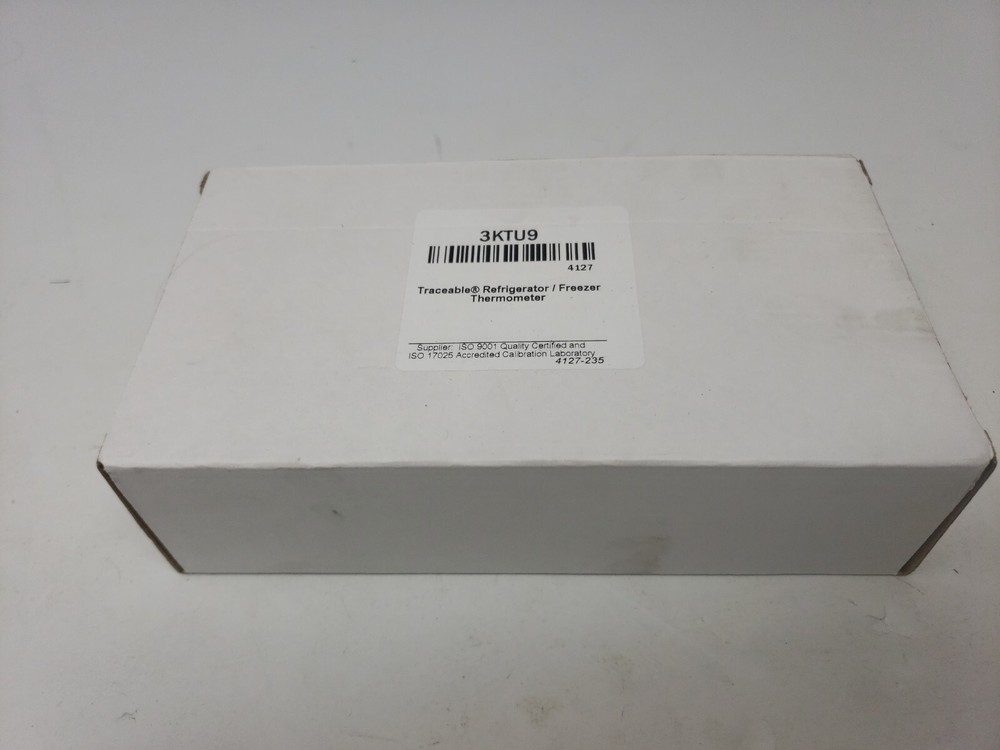 Traceable 3KTU9 Refrigerator/Freezer Thermometer