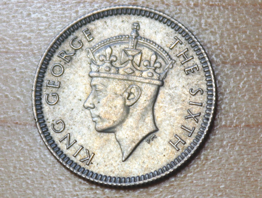 1950 Malaya 5 Cents