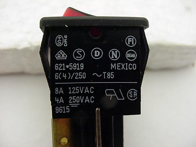 Carling Toggle Switch DPST 621-5919 Ships the Same Day