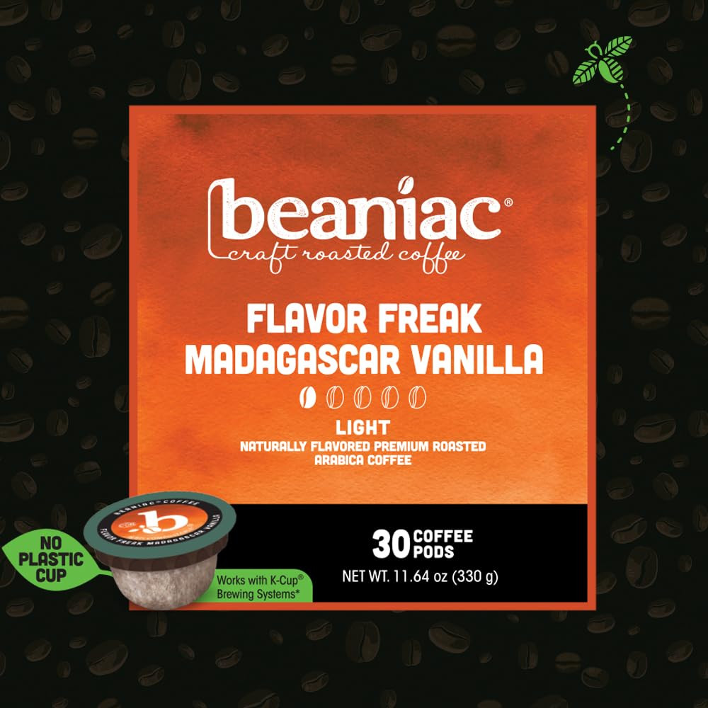 Organic Madagascar Van Swiss Water Decaffeinated Medium Roast Single Serve Com