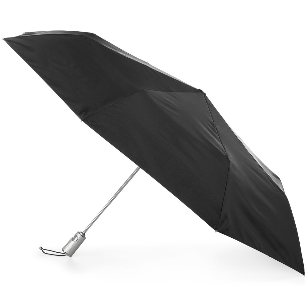 totes Automatic Open Close Water-Resistant Foldable Golf One Size, Black