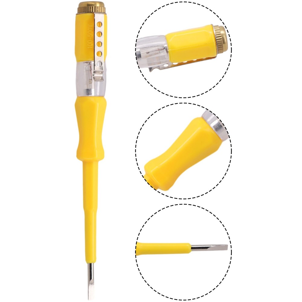 Ergonomic Anti slip Handle Voltage Indicator Perfect for Electrical Testing
