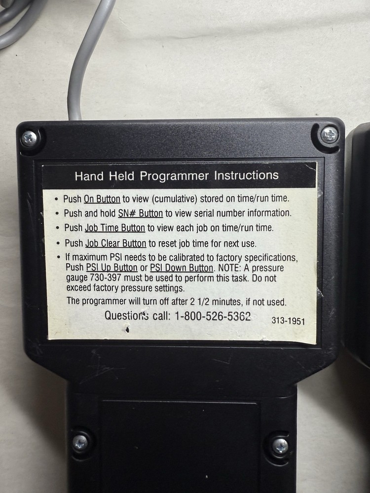 (Read Desc.) TITAN HANDHELD PROGRAMMER KIT FOR ix AIRLESS SPRAYERS UNTESTED