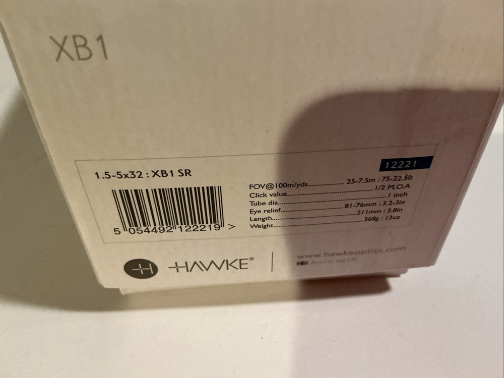Hawk XP 1 crossbow scope