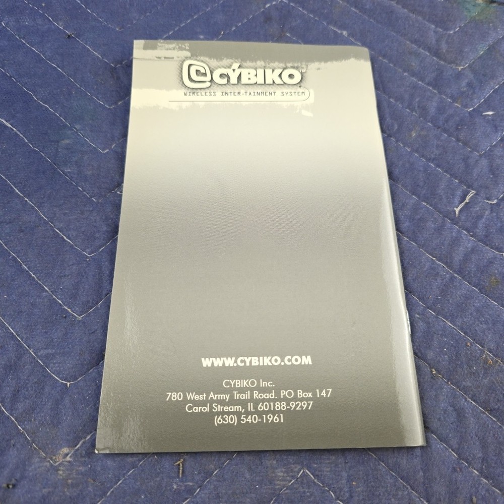 Cybiko Wireless Inter-Tainment System Replacement Manual Only