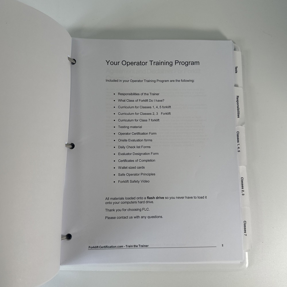 Forklift Certification Kit OSHA Compliant, Complete Train The Trainer Bundle