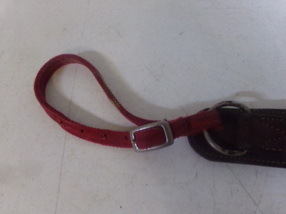 Leather Breast Collar - Red Ties (Used)