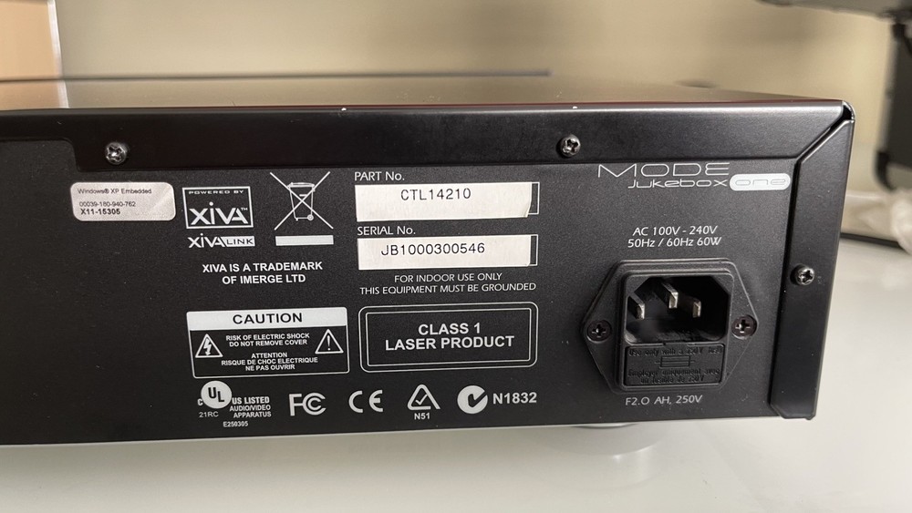 SpeakerCraft (MODE-JB One) Mode Jukebox in Black