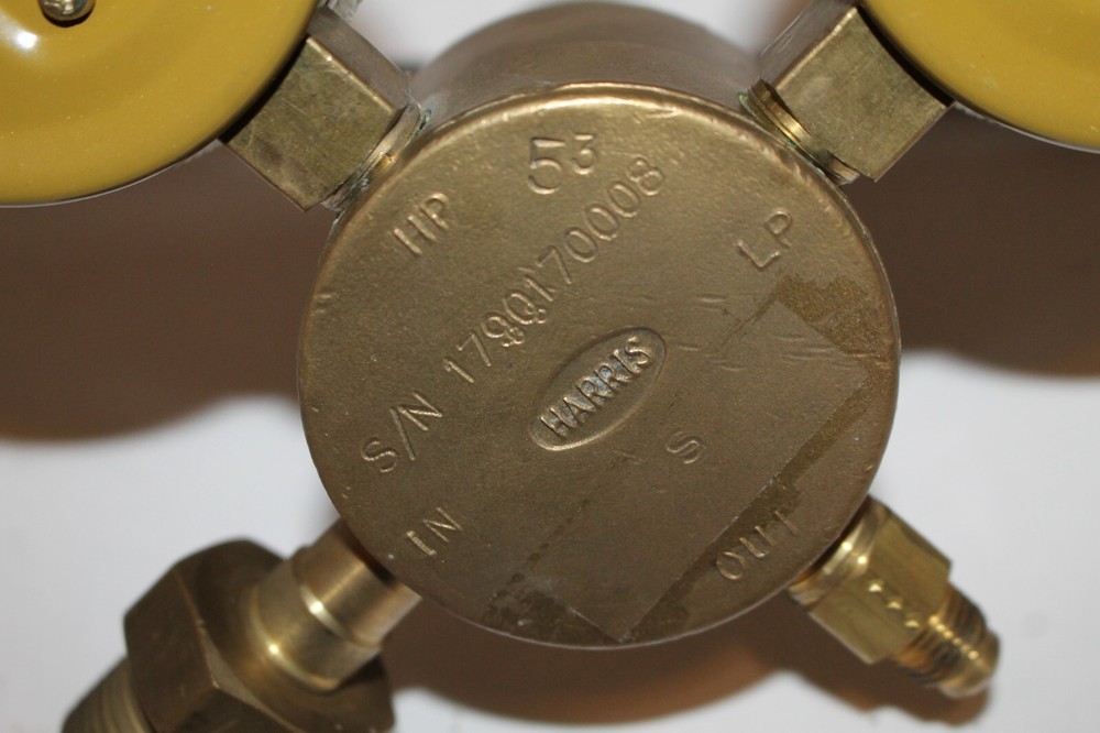 HARRIS 87-2500A PRESSURE REGULATING VALVE NICE!
