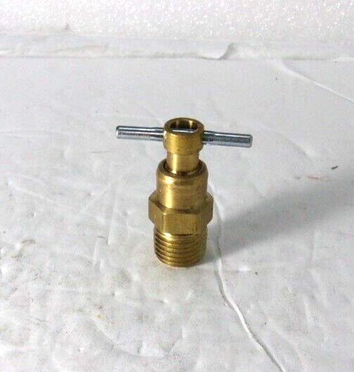 Abco 247VP  Water Heater, Brass Drain Valve 1/4" NPT, New