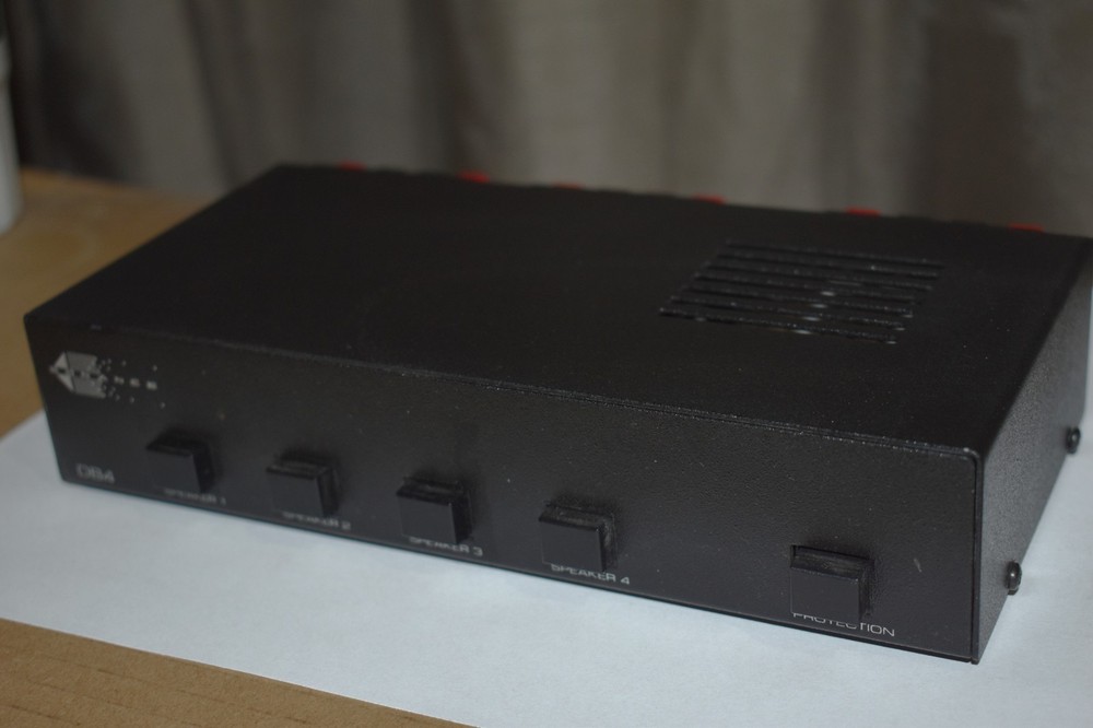 Sonance DB4 Home Audio 4 Speaker Selector Switch BOX w/ Protection