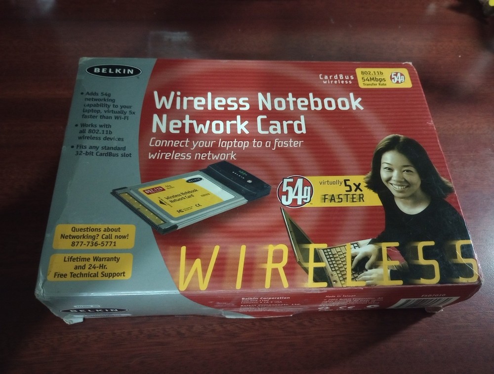 Wireless Notebook Network Card