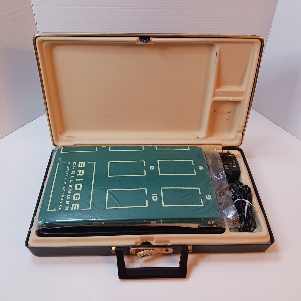 Fidelity Electronic Bridge Challenger Bidder Advanced Game Computer Vintage