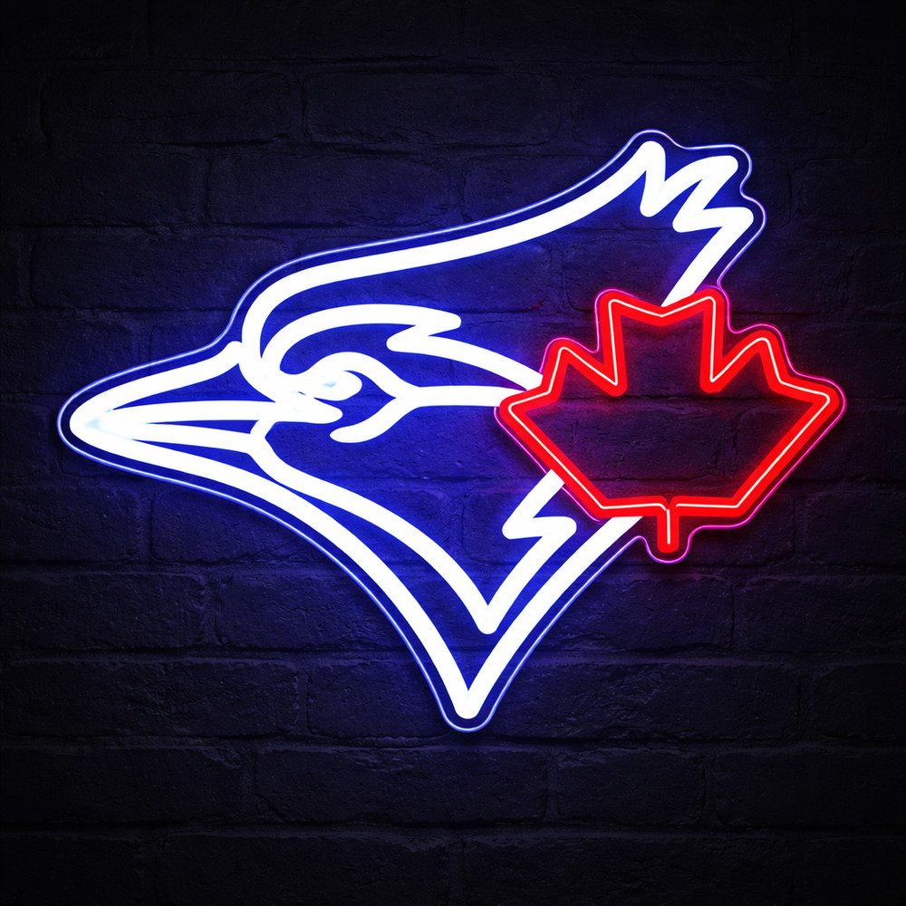 Blue Jays LED Neon Light Wall Sign