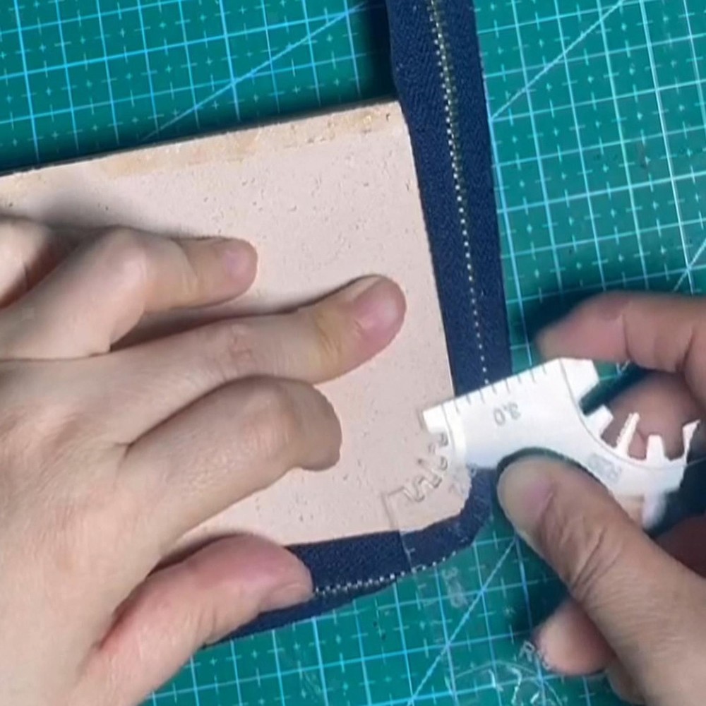 Zipper Corner Fitting Auxiliary Tool Leather Tool Lightweight Portable Zipper