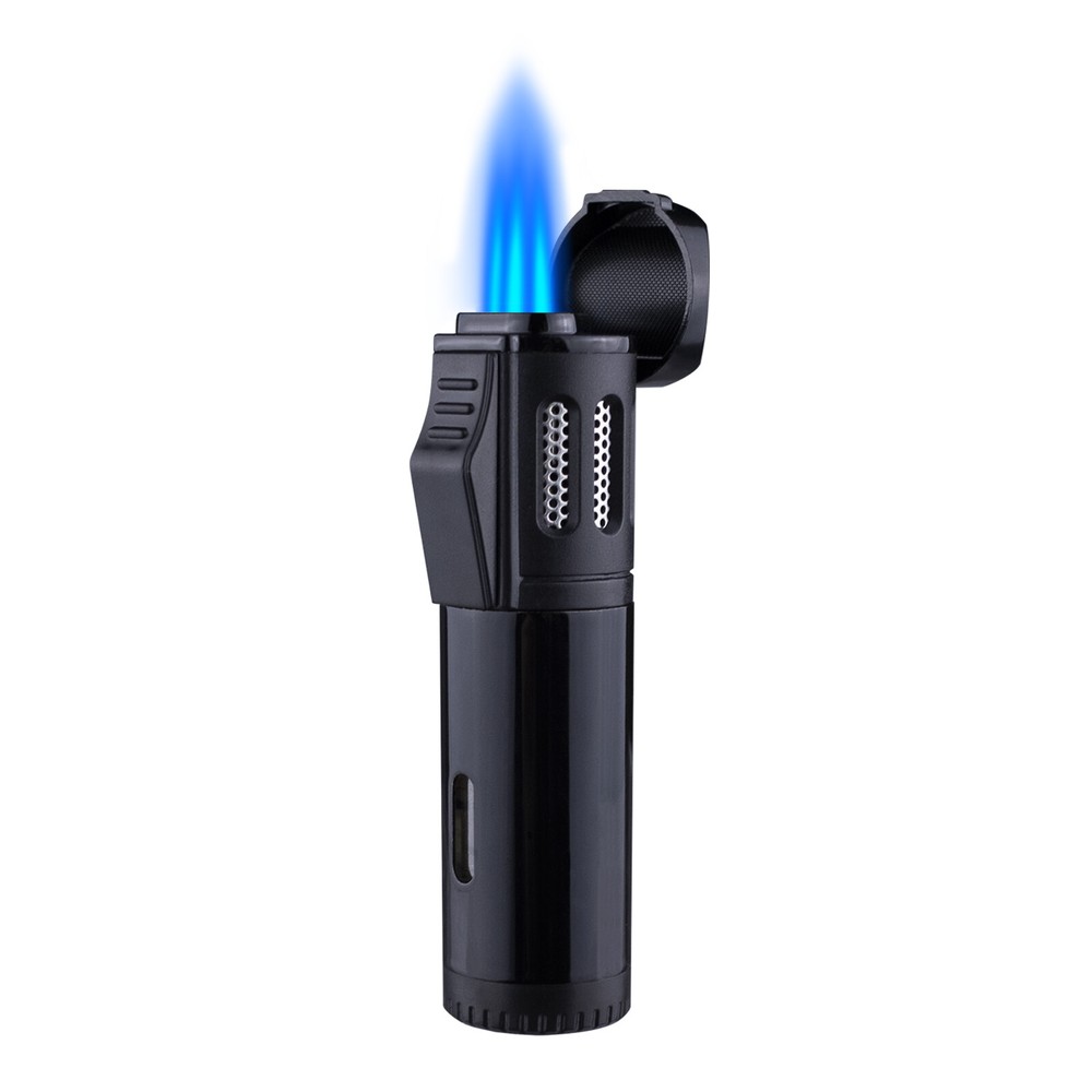 Torch Lighter Butane Cigar Lighter Adjustable Refillable Triple Jet Flame