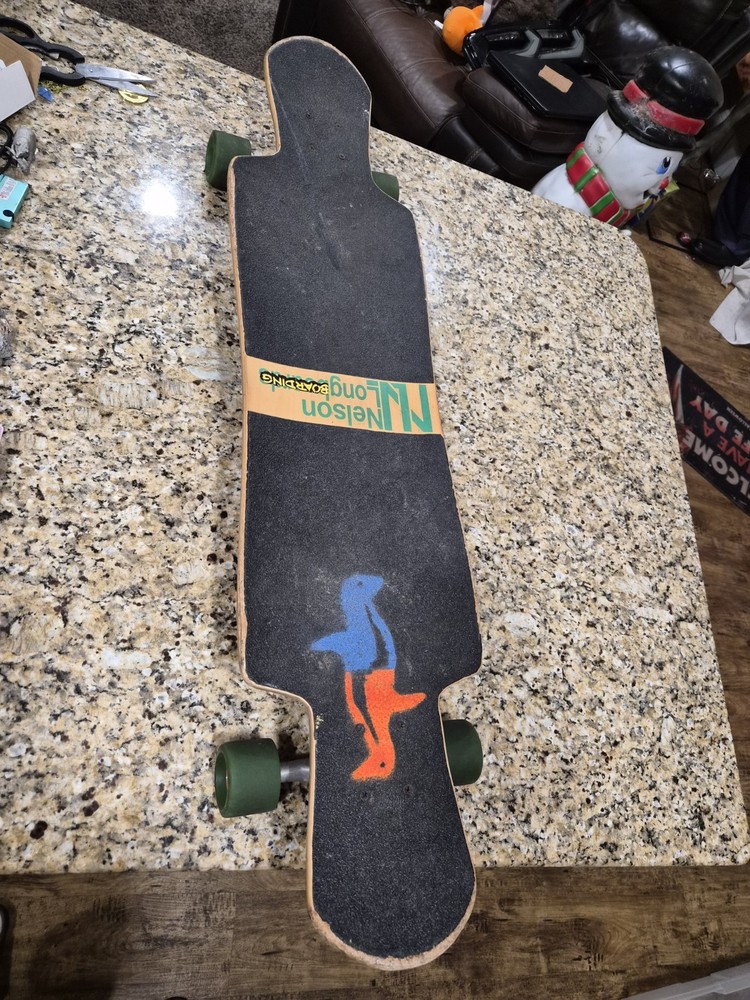 Nelson Longboard Nice Free Shipping Complete 40"