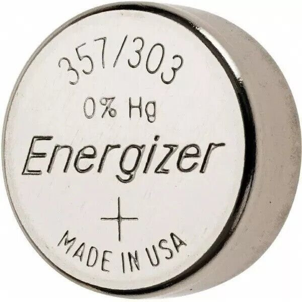 2 Pack Energizer LR44 AG13 357 Button Cell Batteries
