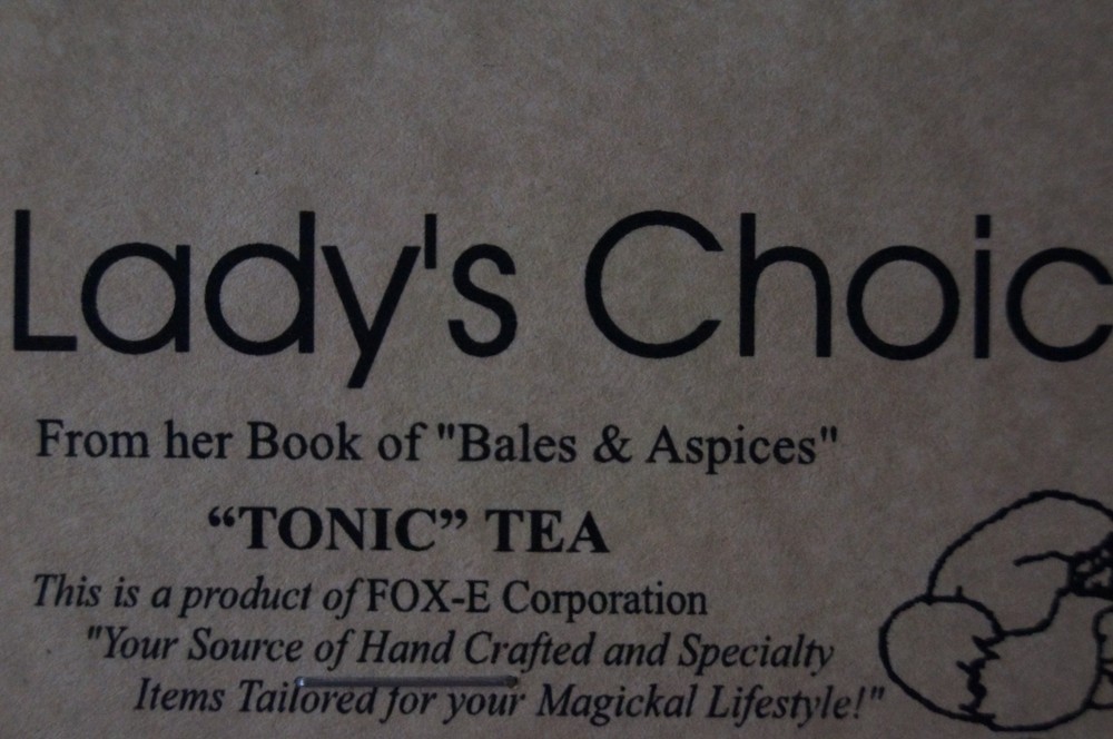 Lady's Choice "Tonic" Tea ~ Herb Magick