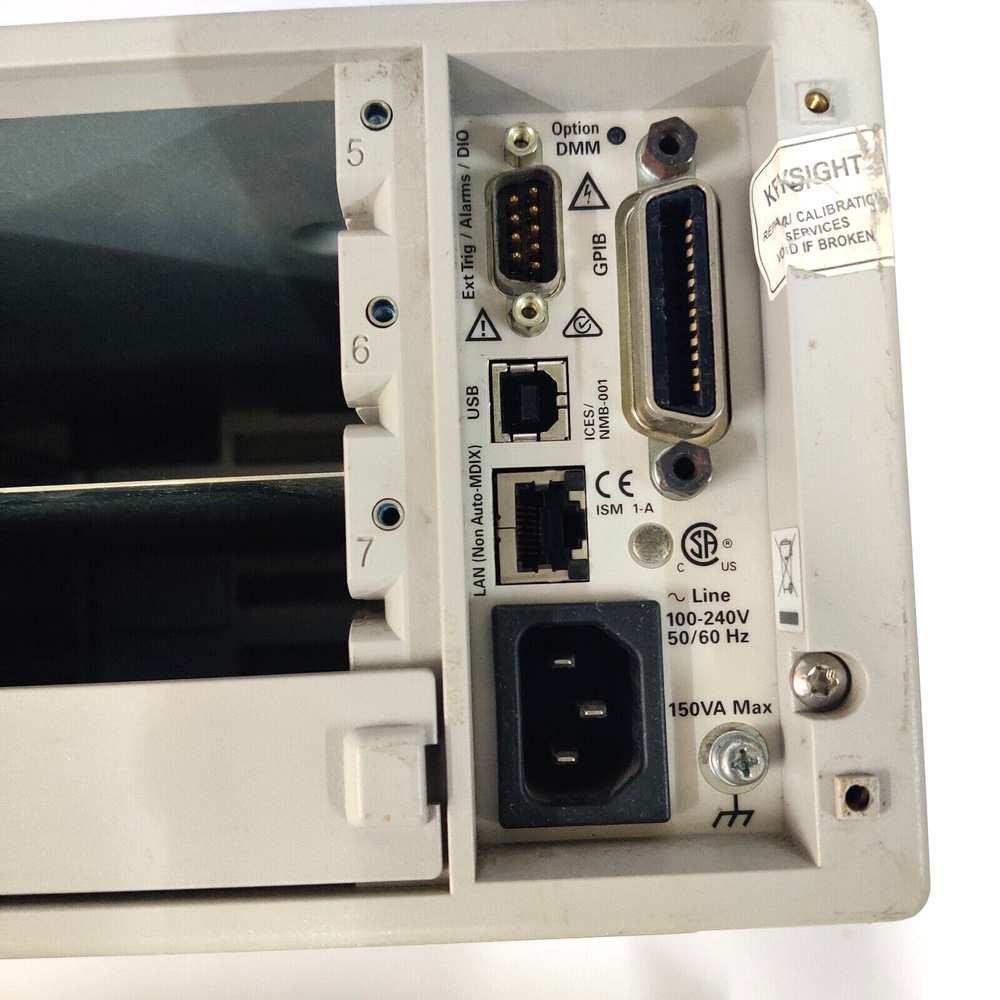 Keysight Agilent 34980A Multifunction Switch