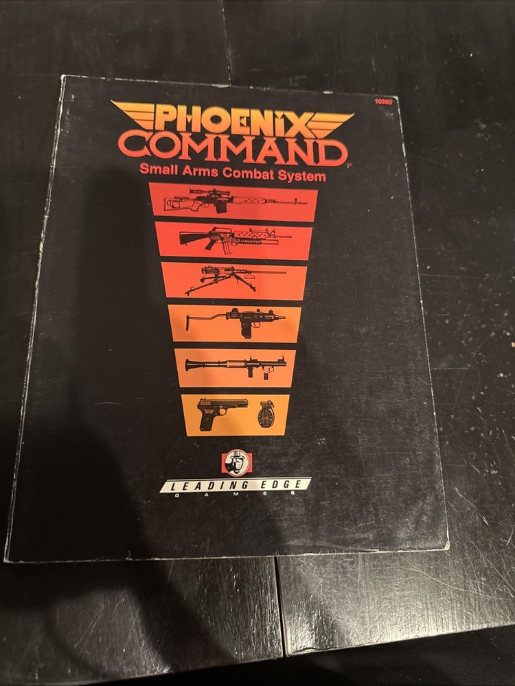 Leading Ed Phoenix Comma  Advanced Rules for Small Arms Combat system