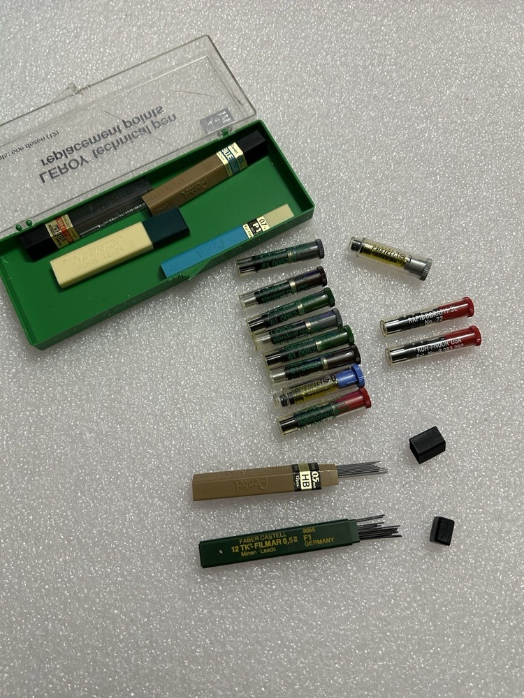 K&E Leroy Technical Pen Replacement Points-Case Of Lot PRE-OWNED