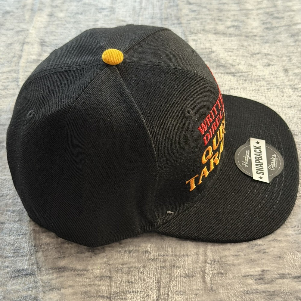 Quentin Tarantino Written & Directed By Snapback Hat Pulp Fiction Kill Bill